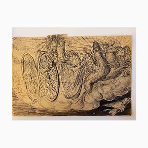Desconocido, The Sacred Flying Chariot, Dibujo, 1937