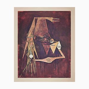 Wifredo Lam, Untitled, Lithograph, 1970s