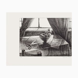 Piero Cesaroni, The Scissors, Etching, 2004