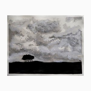 Anna Maria Caboni, Clouds, Acrylique, 2014