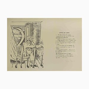 Giorgio De Chirico, Comme la Lune, Lithographie, 1945