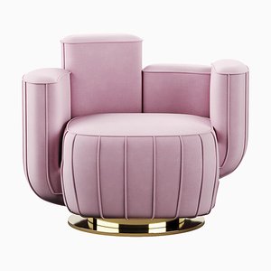 Fauteuil Ajui Rose par HOMMÉS Studio