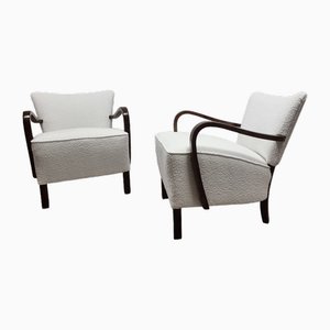 Fauteuils Cocktail par Jindřich Halabala, 1950s, Set de 2