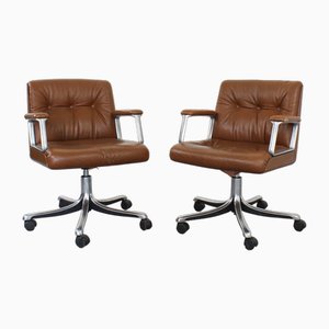 Model P 126 Office Chair by Osvaldo Borsani for Tecno