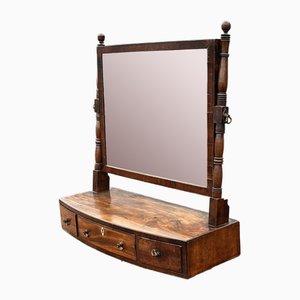 Espejo de tocador georgiano de caoba