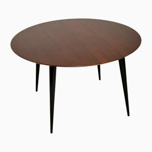 Vintage Round Dining Table, 1960s