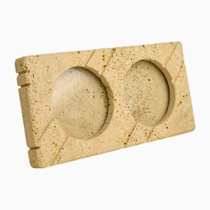 Travertine Photo Frame attributed to Fratelli Mannelli, Italy, 1970s