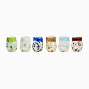 Vasos colección de Mariana Iskra. Juego de 6