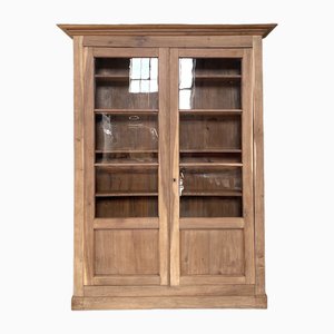 Bibliotheksvitrine aus Eiche