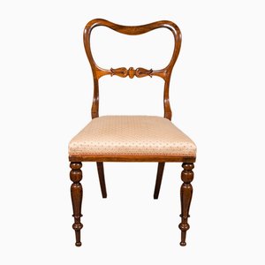English Buckle Back Chair, Victorian, 1840s