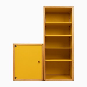 Cabinet and Shelf from Flötotto, 1970s, Set of 2