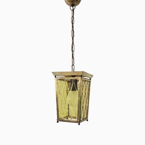 Lampe à Suspension Lanterne, 1950s