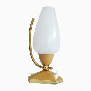 Brass Bedside Lamp, 1950s