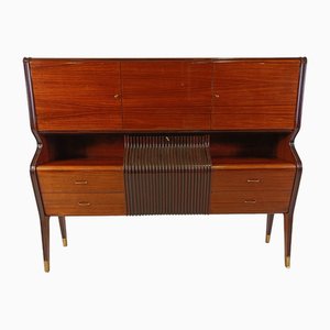 Mueble bar atribuido a Osvaldo Borsani para Atelier Borsani Varedo, años 50