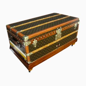 Steamer Trunk with Stenciled Monogram by Louis Vuitton for Louis Vuitton, 1920s