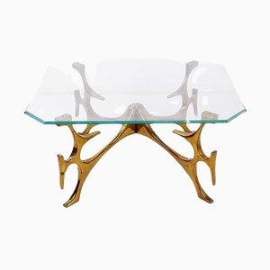 Sculptural Coffee Tables in the style of Fred Brouard, Set of 2