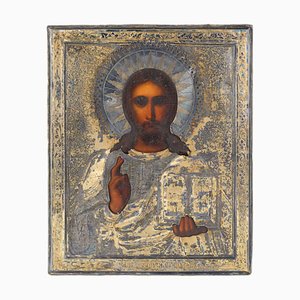 Chamber Icon of the Almighty, 1917, Oil, Framed