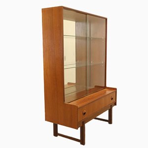 Vintage Display Cabinet with Glass