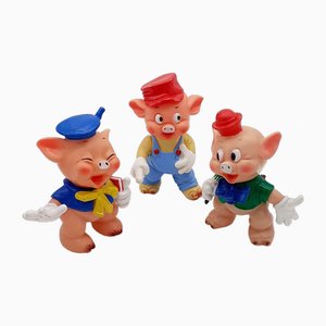 The Three Pigs by the Ledraplastic, Set of 3