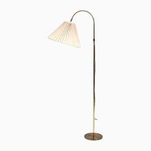 Dänische Messing Stehlampe, 1960er