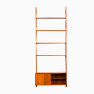 Teak One Bay Wall Unit in the style of Poul Cadovius, Denmark, 1970s
