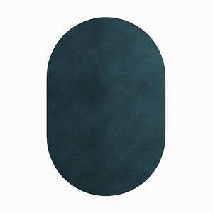 Tapis Oval Pacific Green #15 Rug by TAPIS Studio