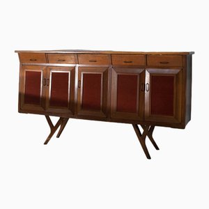 Credenza vintage in legno, anni '50