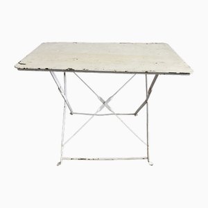 Table de Jardin Pliante Vintage en Fer