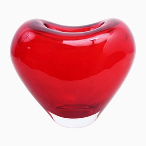 Vase aus Glas von Deru Design International, 1970er