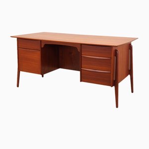 Danish Teak Desk by Svend Age Madsen, 1960s