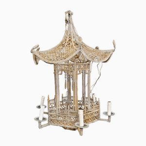 Lampade Pagoda vintage, anni '20, set di 2