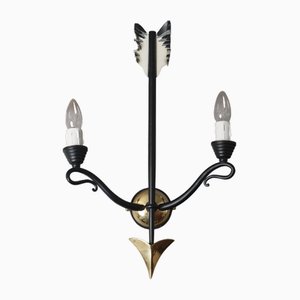 Italian Arrow and Arch Wall Light from Banci Firenze