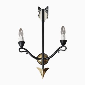 Italienische Arrow & Arch Wandlampe von Banci Firenze