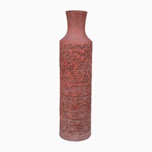 Jarrón Mid-Century original de cerámica, checo, años 50