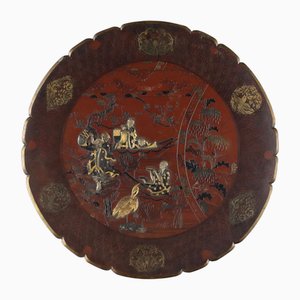 Bronze Plate with Design, 1890s