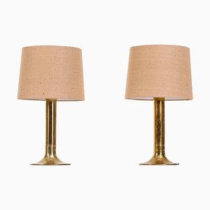 B204 Brass Table Lamps by Hans-Agne Jakobsson, 1970s, Set of 2