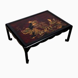 Lacquered Wooden Coffee Table, 1950