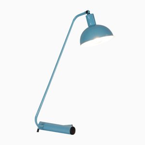 Lámpara de mesa italiana en azul claro, años 60
