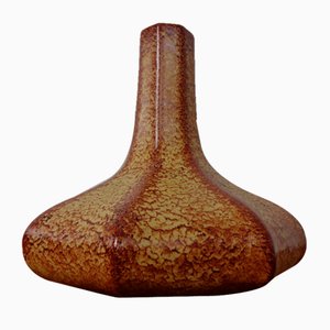 Italian Ceramic Vase by Roberto Rigon for Bertoncello, 1960s