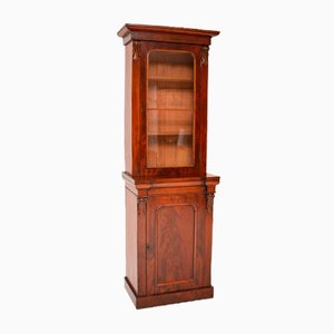 Victorian Slim Cabinet / Bookcase, 1860s