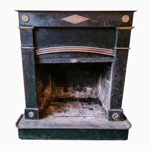 Chimenea vintage de acero