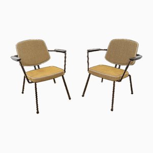 Fauteuils Modèle 5003 par Rudolf Wolff de Elsrijk, 1950s, Set de 2