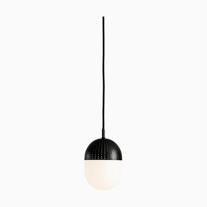 Medium Black Dot Pendant Lamp by Rikke Frost