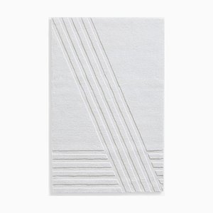 White Kyoto Rug I by AD Miller