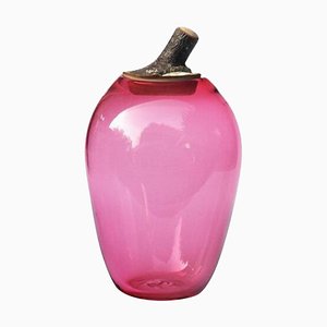 Tall Hot Pink Branch Vase by Pia Wüstenberg