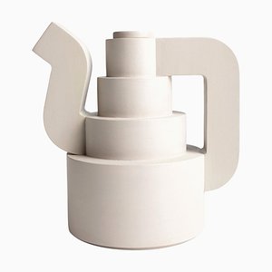 Greige Plakkenpot H Coffee Pot by Hanna Kooistra