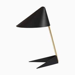 Lámpara de mesa Ambience de latón en negro de Warm Nordic