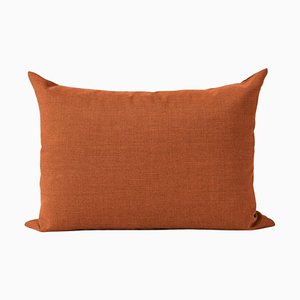 Quadratisches Galore Kissen in Burnt Orange von Warm Nordic