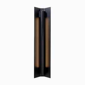 Medium Misalliance Ral Jet Black Wall Light by Lexavala