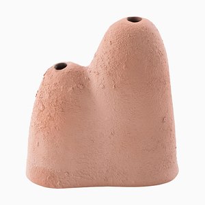 Kleine Mountain Terrakotta Vase von Pulpo